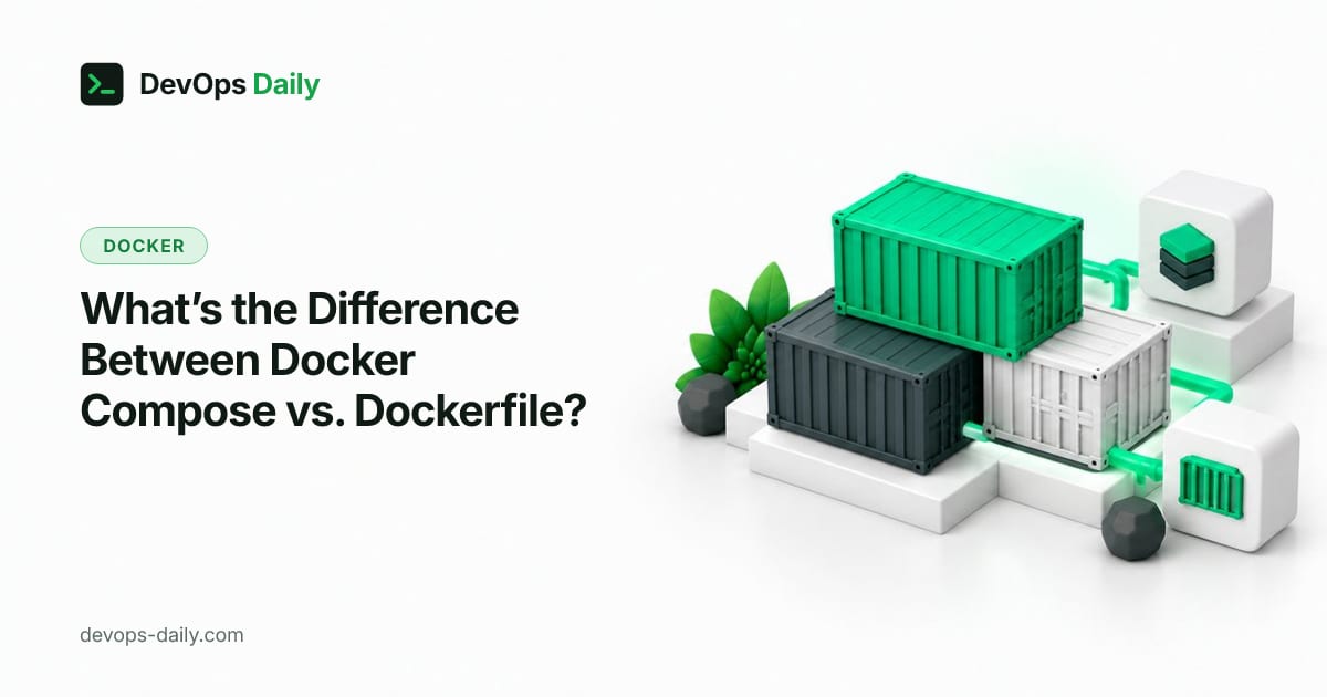What’s the Difference Between Docker Compose vs. Dockerfile?