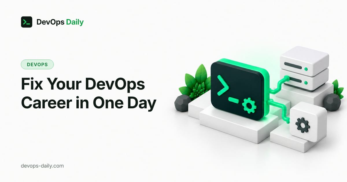 Fix Your DevOps Career in One Day