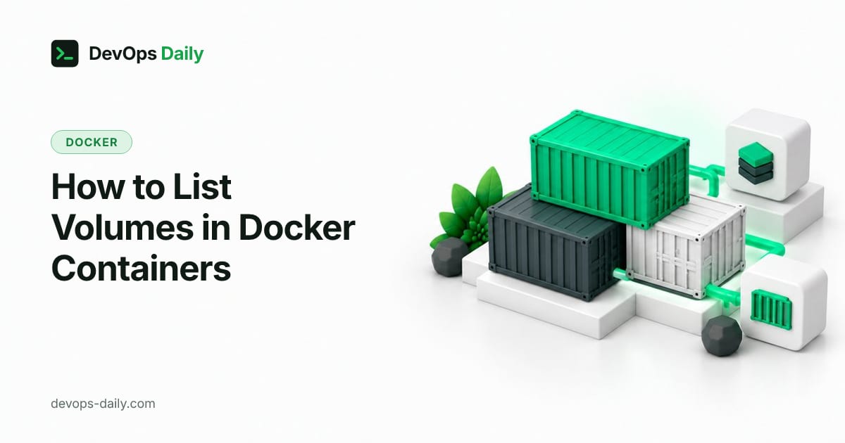 How to List Volumes in Docker Containers