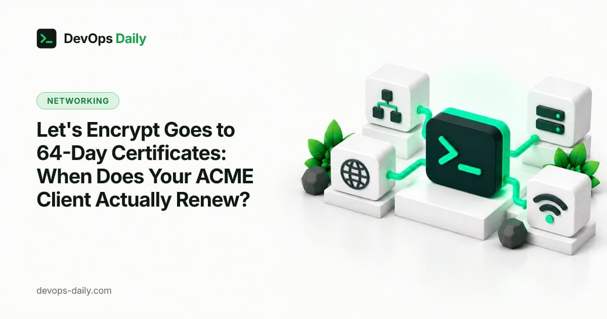 Let's Encrypt Goes to 64-Day Certificates: When Does Your ACME Client Actually Renew?