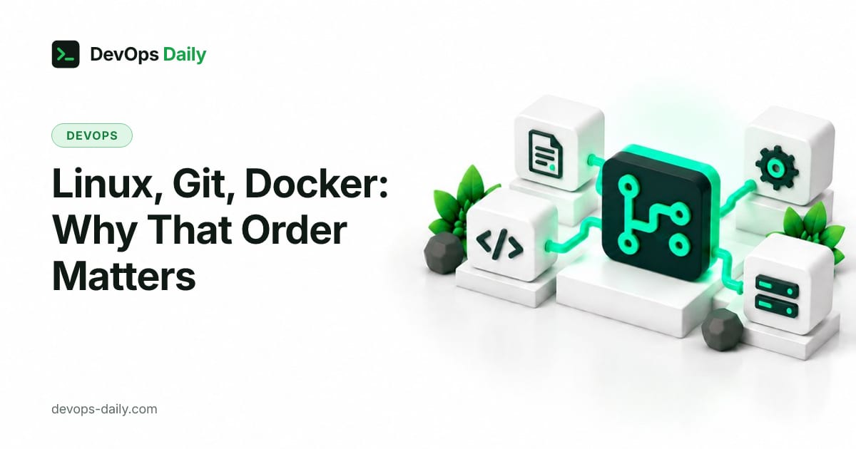 Linux, Git, Docker: Why That Order Matters