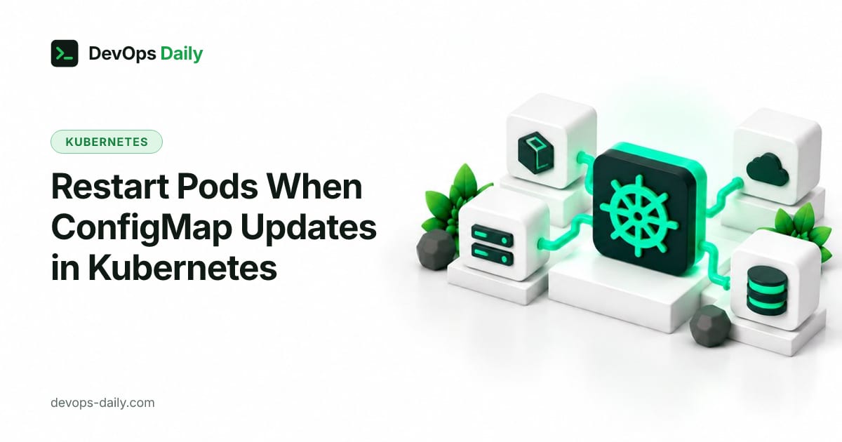 Restart Pods When ConfigMap Updates in Kubernetes