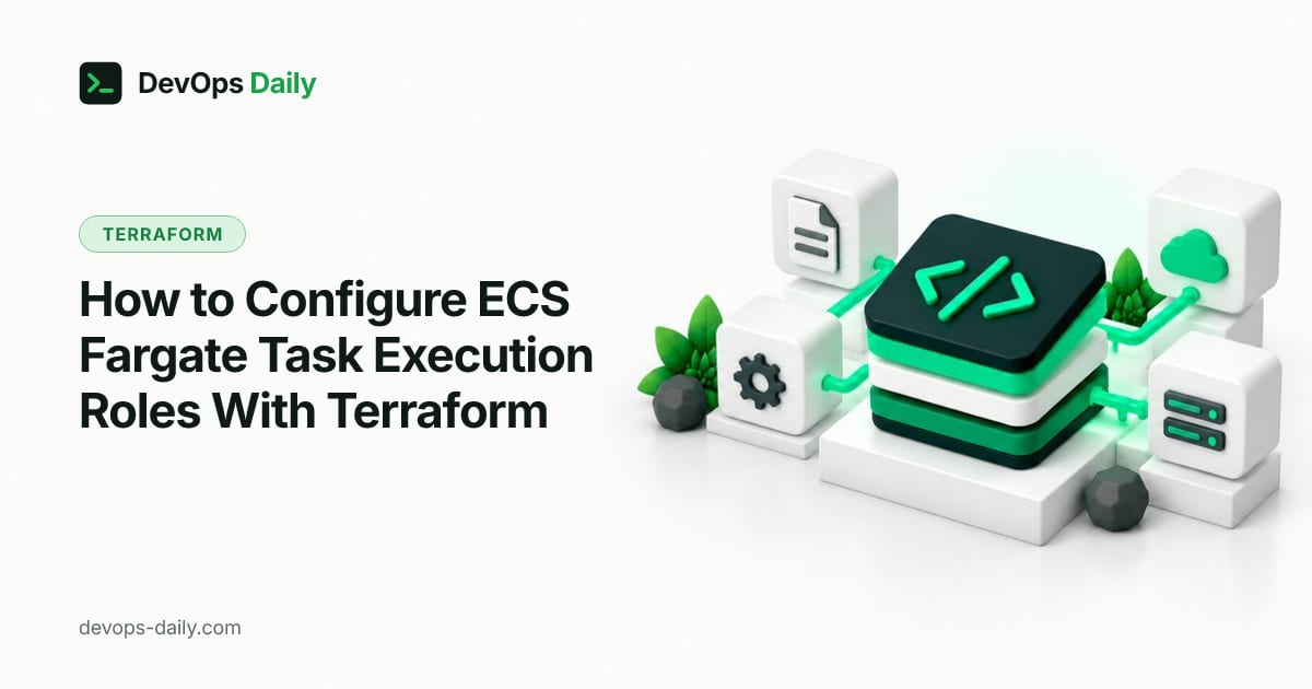 How to Configure ECS Fargate Task Execution Roles With Terraform